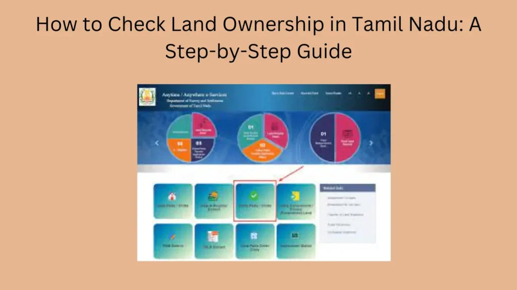 How to Check Land Ownership in Tamil Nadu: A Step-by-Step Guide