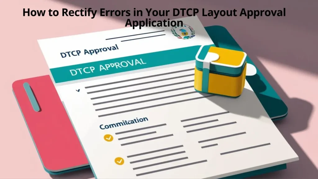 How to Rectify Errors in Your DTCP Layout Approval Application