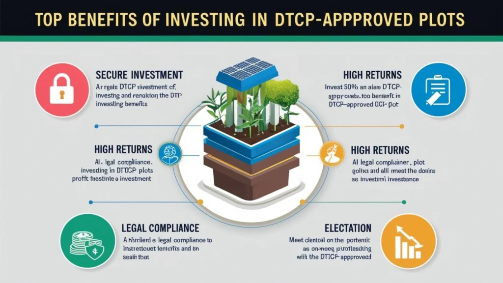 Top Benefits of Investing in DTCP Approved Plots