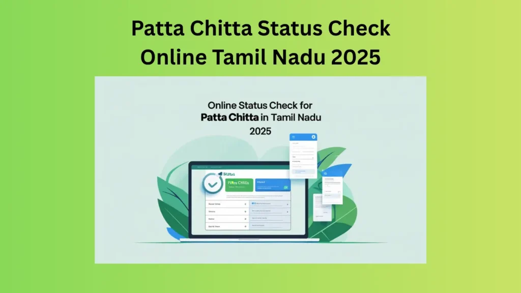 Patta Chitta Status Check Online Tamil Nadu 2025